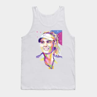 Maria Sharapova Popart Tank Top